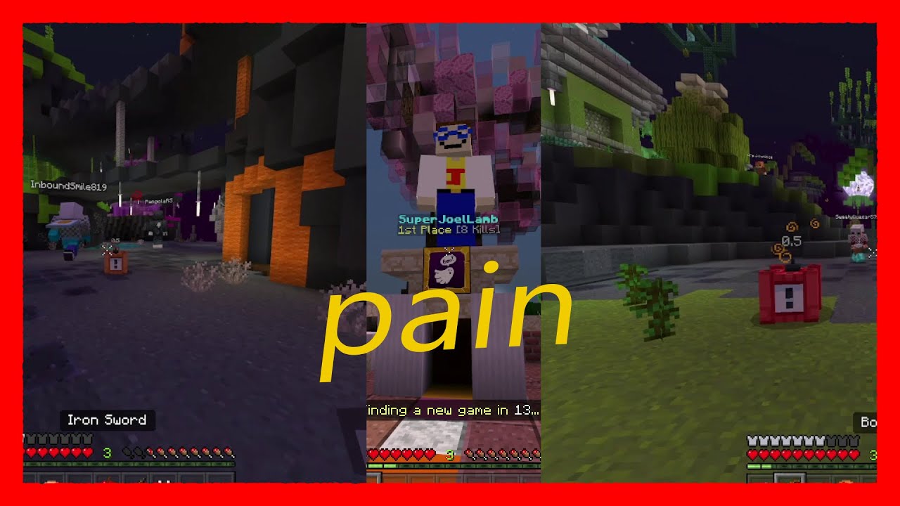 8 kills in Survival games { Hive }