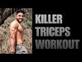 Killer triceps workout  hemant khowal fitness
