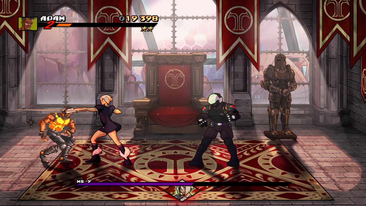 Streets of Rage 4. Прохождение (Stage 12. Adam-SoR1)