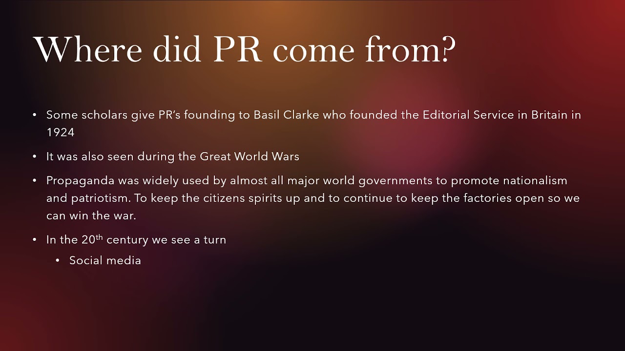 What is Strategic Public Relations