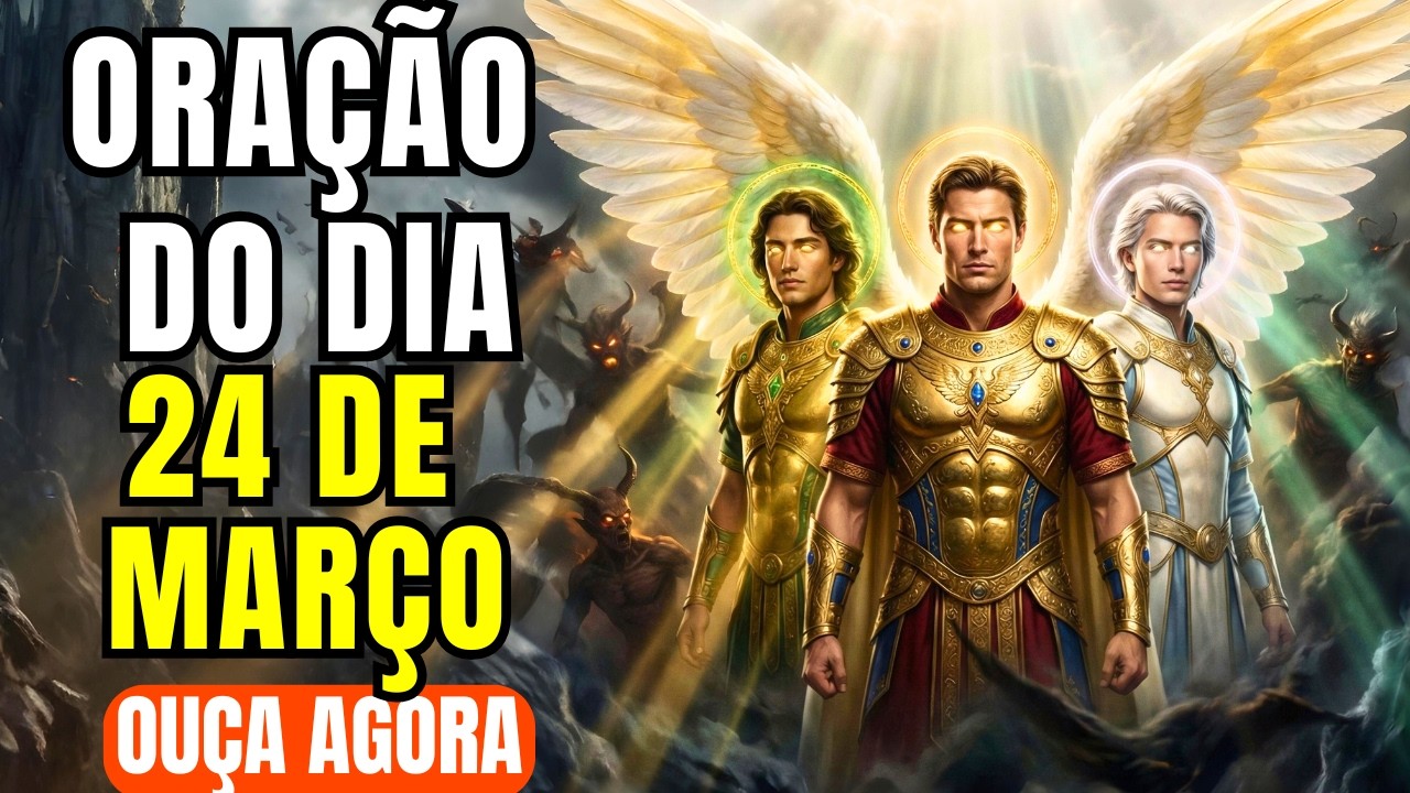Os 3 Arcanjos AGEM HOJE na Sua Casa — Paz, Proteção e Livramento Imediato — Reze Comigo