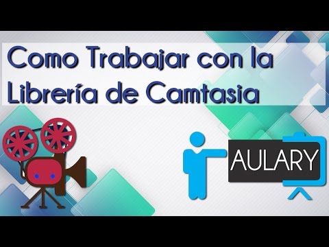 Como Agregar Utilizar y Editar Elementos de la Librería de Camtasia