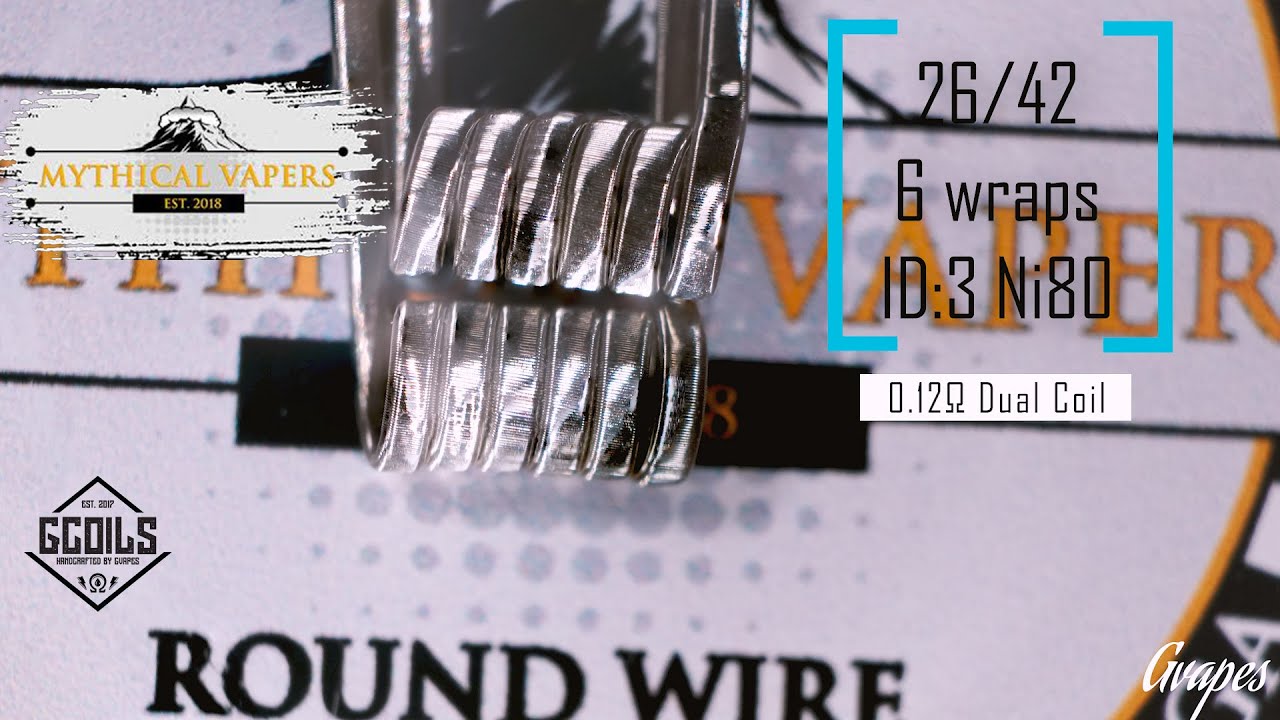 Ep:3 Coil Building Tutorial By Mythical Vapers:Tri-core Fused Clapton Coils
