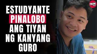 Estudyante Pinalobo Ang Tiyan Ng Kanyang Guro 