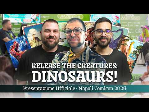 Presentazione Ufficiale "Release the Creatures: Dinosaurs!" con @Zoosparkle