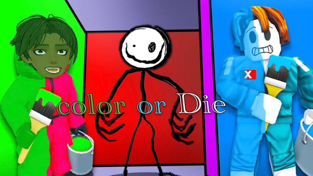 Coloring Roblox Horror Game (What Can Go Wrong?)