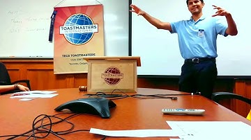Overcoming Obstacles (CC Speech 10: Inspire your Audience) TECS Toastmasters