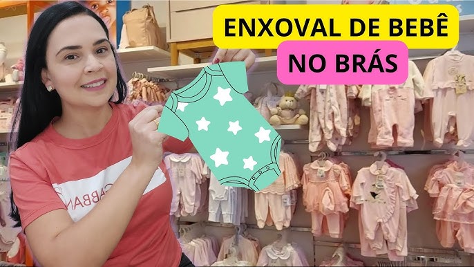 VIM CONHECER A MAIOR LOJA DE ENXOVAL DE BEBÊ NO BRÁS! 👶🏼 