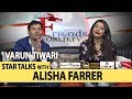 Varun tiwari  star talk with alisha farrer