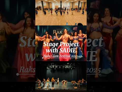 Stage Project With SADIE At The Raks Glam Festival 2025 Festival Dance Bellydance Dancer 