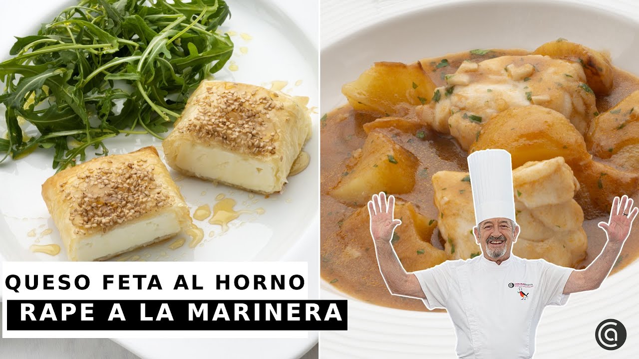 RAPE a la MARINERA - QUESO FETA al horno // Cocina Abierta de Karlos Arguiñano