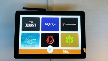 Bluefin Touch Display als Control Panel für BrightSign