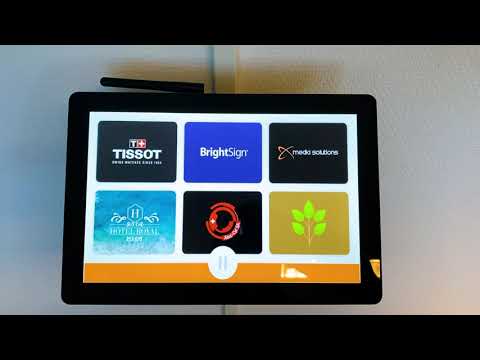 Bluefin Touch Display als Control Panel für BrightSign