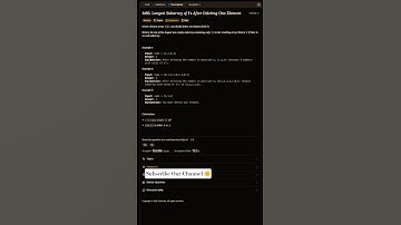 ⚡ Leetcode 1493 | Longest Subarray of 1’s 🔥 Java, C++, Python | Daily Coding Motivation 🚀