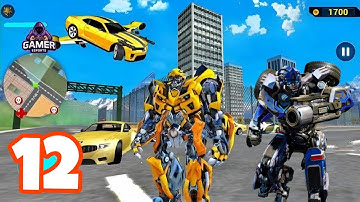 Bumblebee Robot Car Transformer Game #12 | Optimus Prime Career Mode | Android Gameplay