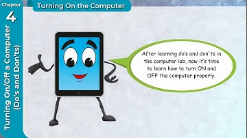 Gigabyte Book 1- chapter 4 Turning On and Off the Computer