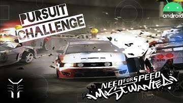 NFS most Wanted  pursuit challenge | Aether sx2 gameplay | oEdra