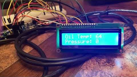 92 Corvette 5.3 twin turbo: Update 7 - Arduino gauge cluster