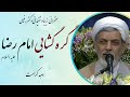 استاد رفیعی|سخنرانی زیبا و شنیدنی با موضوع گره گشایی امام رضا علیه السلام