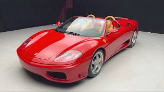 2001 Ferrari 360 Modena Spider Review, Exhaust Sound, Features