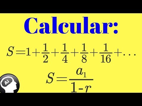 Video: ¿Cómo se encuentra la suma de una serie geométrica o aritmética finita?
