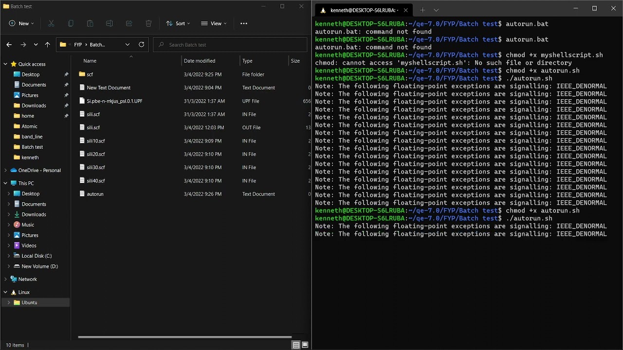 Quantum Espresso convergence test shell script method YouTube