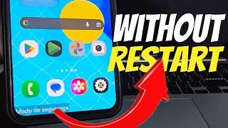 💯 How to remove safe mode on phone android without restarting (oppo, redmi, samsung, infinix)