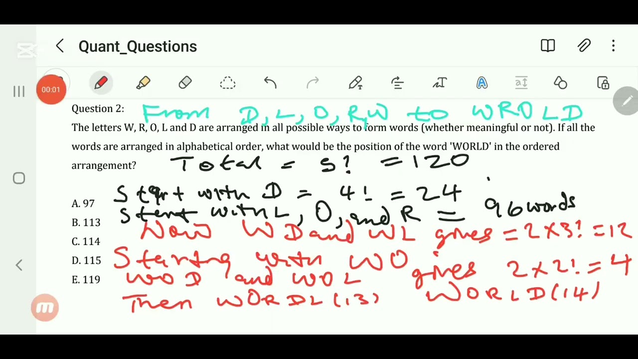 NMAT QUESTIONS OF THE DAY