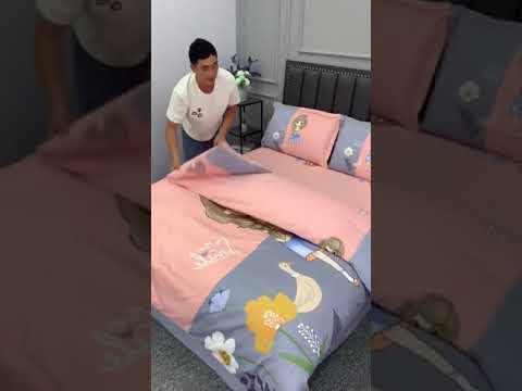 أفضل طريقة ترتيب الفراش