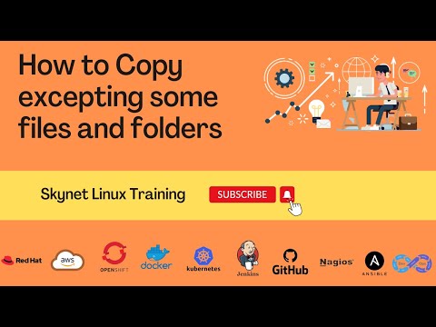 How to Copy excepting some files and folders || #linuxcommands #linux #rhcsa #rhce #cloud