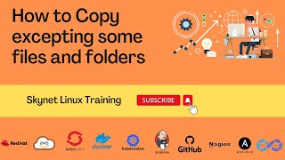 How to Copy excepting some files and folders || #linuxcommands #linux #rhcsa #rhce #cloud Profile