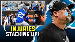 Detroit Lions Just Received Another NOT GOOD Injury Update!