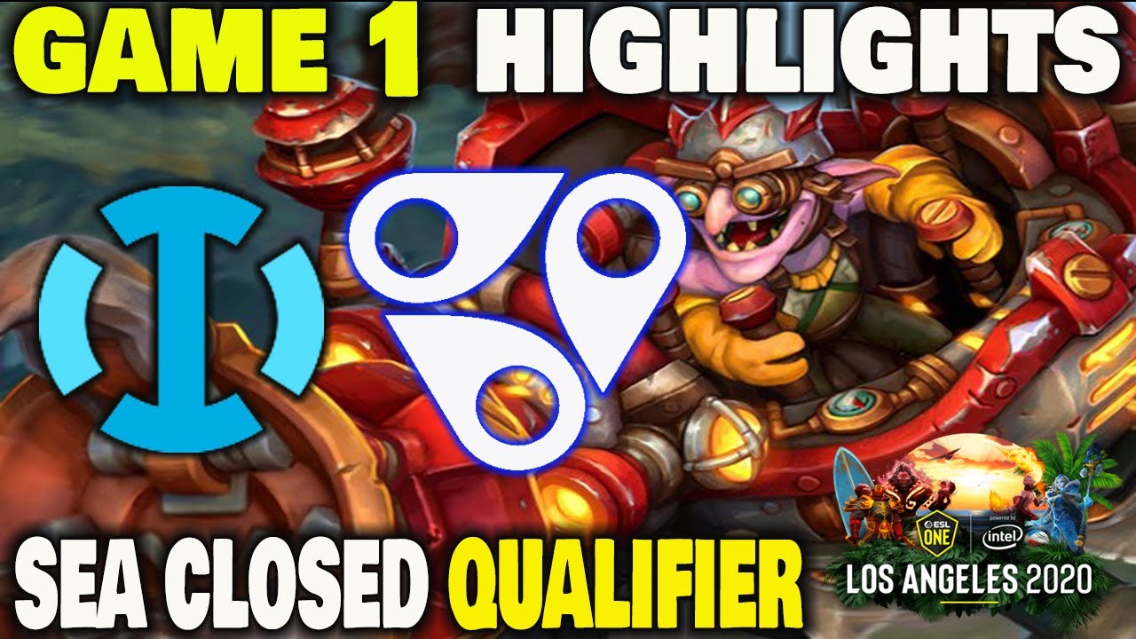 Reality Rift IO DOTA2 vs Reality Rift Game 1 ESL One Los Angeles 2020 SEA Closed ...