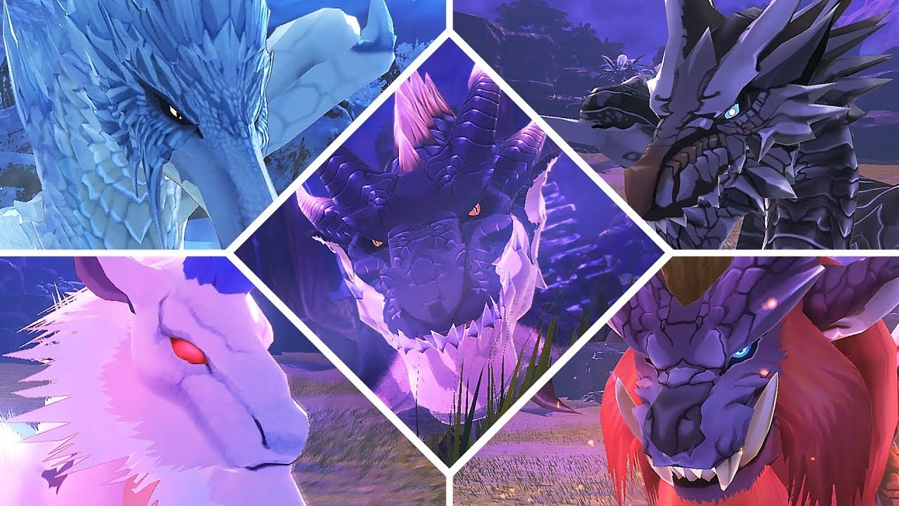 MONSTER HUNTER STORIES 2 WINGS OF RUIN ELDER DRAGON TEAM VS FATALIS ...
