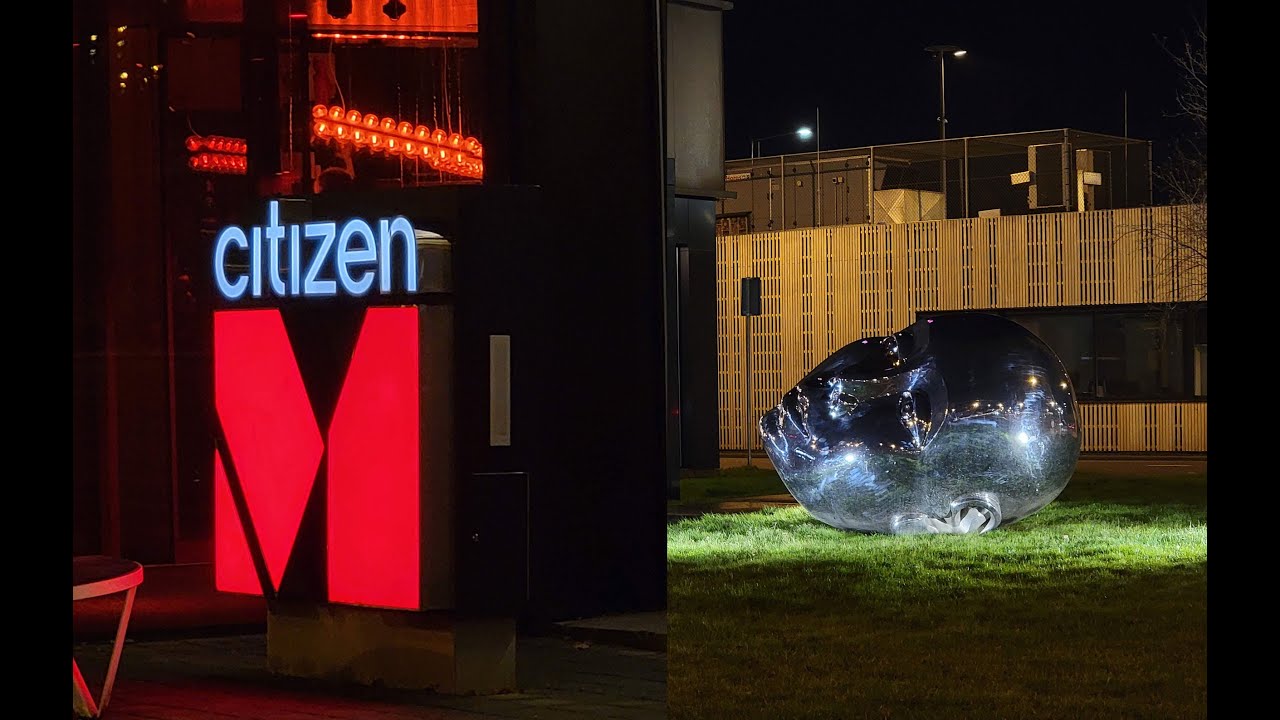 Tour of Citizen M Hotel at Amsterdam Schiphol Airport