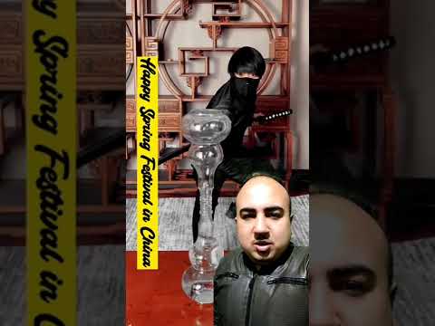 اغرب واسرع ضربة سيف في العالم اسرع من الصوت 
