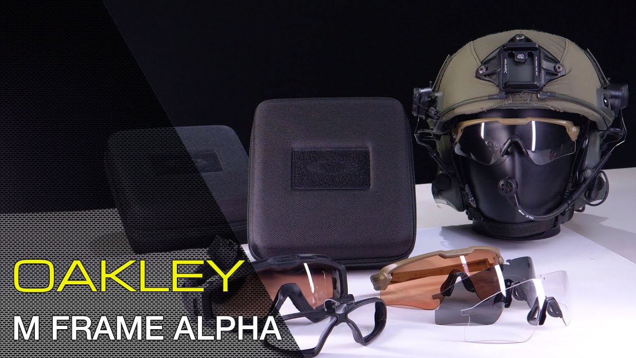 OAKLEY SI BALLISTIC M-FRAME ALPHA - YouTube