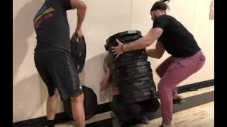 My Take On The Heba Ali 900 Pound Fake Weight Wall Sit