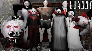 All Vampires Bosses Mode Granny Old House Animation Full Gameplay