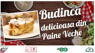 Budinca delicioasa din Paine Veche