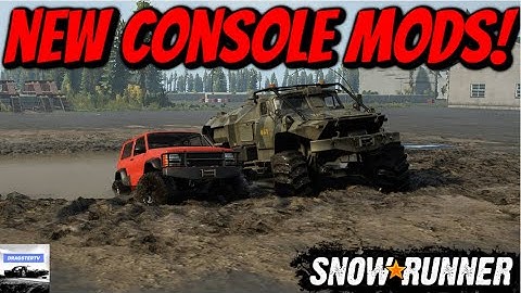 SnowRunner - NEW CONSOLE MODS! (Big Mud Rig, Small Offroader, Maps, And More!)