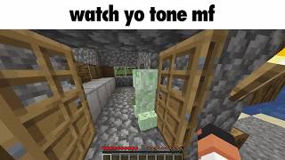 Minecraft but DAMAGE = RAGDOLL PHYSICS