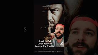 #SpeakNoEvil Quick Thoughts Leaving The Theater #greenscreen #moviereview