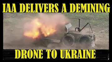 State-of-the-art Demining Drone Handed Over to Ukraine for Humanitirian Demining