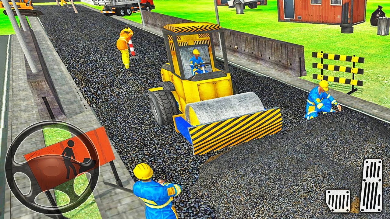 City Construction Road Builder 2021 - Highway Construction Simulator - Android Gameplay