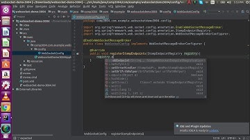 Spring-websocket-build a chat application(part 2.1)