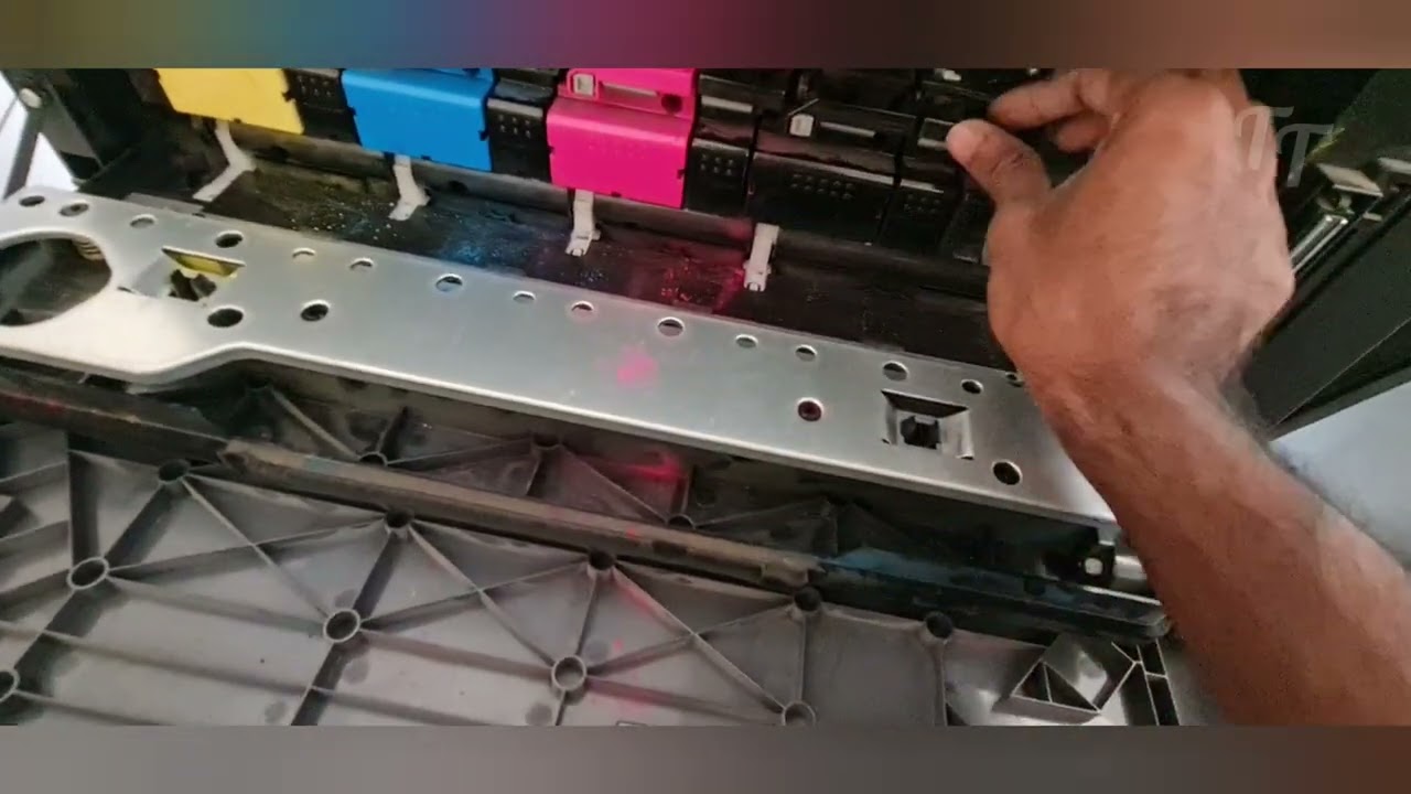 How to clear charger roller counter on Kyocera TASKalfa 5052ci