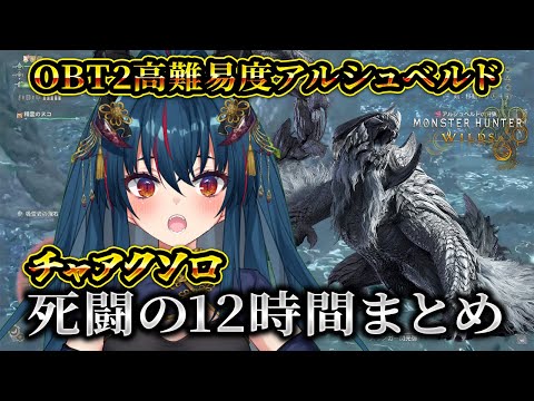 【モンハンワイルズ】OBTの高難易度アルシュベルドで阿鼻叫喚【羽奏こはく/スイプロ】