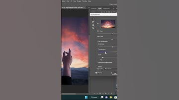 One-Click Sky Replacement In Photoshop #shorts