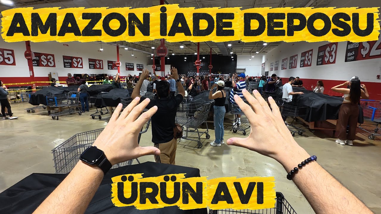 GERÇEK BİR HAZİNE AVI! - AMAZON İADE DEPOSU RESMEN DOLAR DAĞITIYOR 🤯